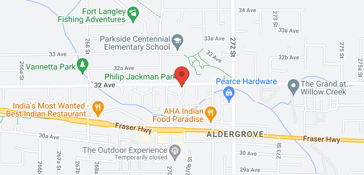 map of 14 27090 32 AVENUE